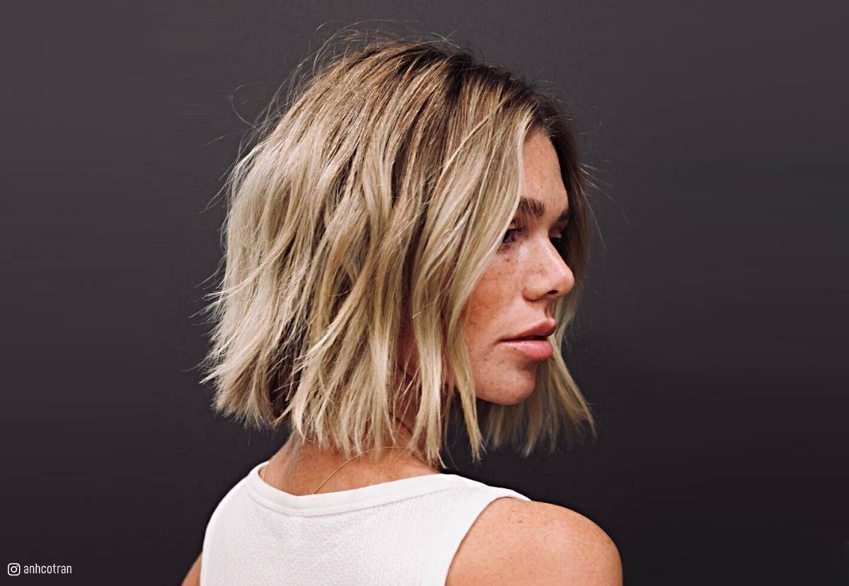Choppy Bends - hair style for spring